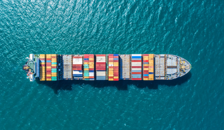 Photo of cargo ship